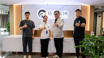 Koreansk kund besökte och undertecknade en beställning på GR5 titanrör.